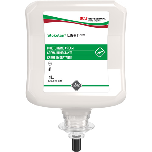 Cr&egrave;me r&eacute;paratice l&eacute;g&egrave;re et pure Stokolan, Cartouche en plastique, 1 L Nuna Depot Inc.