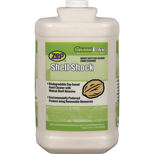 Nettoyant surpuissant pour les mains Shell Shock, Cr&egrave;me, 3,78 L, Cruche, Parfum&eacute; Nuna Depot Inc.