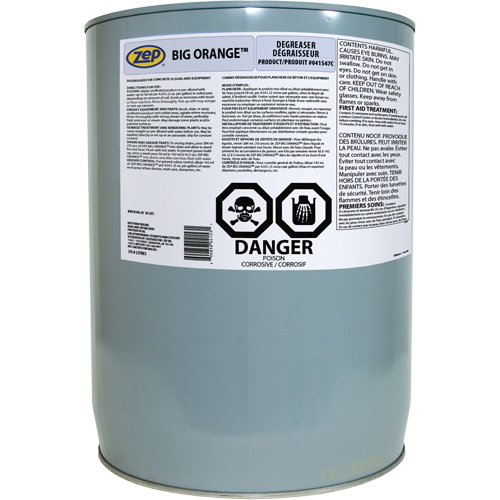 Big Orange Industrial Degreaser & Graffiti Remover, 20 L Nuna Depot Inc.