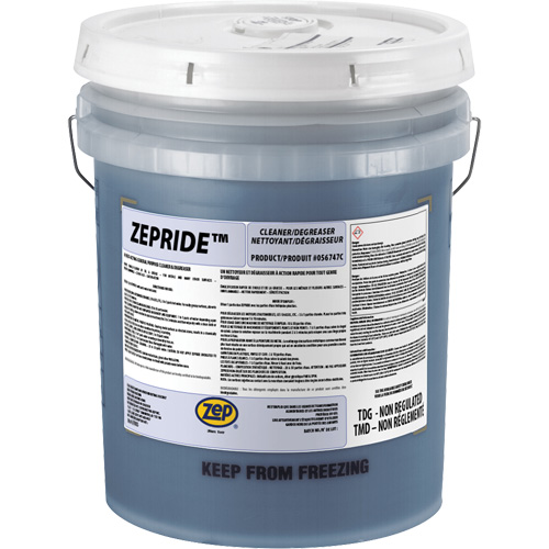 Nettoyant et d&eacute;graisseur tout usage &agrave; base de butyle Zepride, 20 L, Seau Nuna Depot Inc.