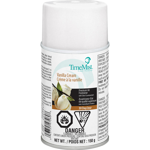 TimeMist&reg; Industrial Strength Air Freshener, Vanilla Cream, Aerosol Can/Cartridge Nuna Depot Inc.
