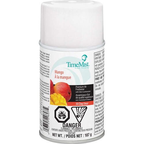 Purificateur dair industriel TimeMist, Mangue, Canette a&eacute;rosol/Cartouche Nuna Depot Inc.