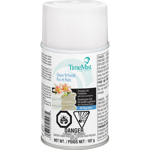 Purificateur dair industriel TimeMist, Propre & frais, Canette a&eacute;rosol/Cartouche Nuna Depot Inc.