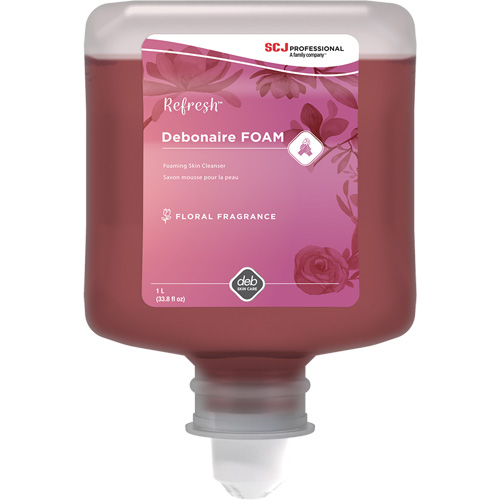 Savon &agrave; mains Refresh Debonaire, Mousse, 1 L, Parfum&eacute; Nuna Depot Inc.