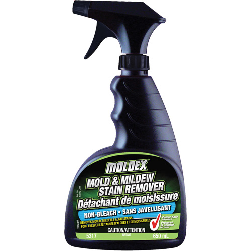 Non-Bleach Mold & Mildew Stain Remover, 650 ml, Trigger Bottle Nuna Depot Inc.
