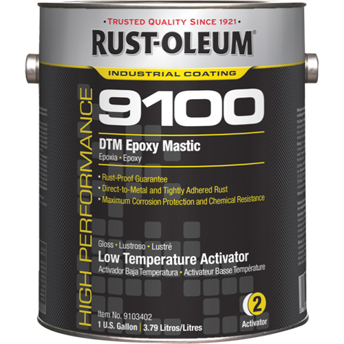 Activateur &agrave; basse temp&eacute;rature pour mastic &eacute;poxy DTM du syst&egrave;me 9100, Gallon Nuna Depot Inc.