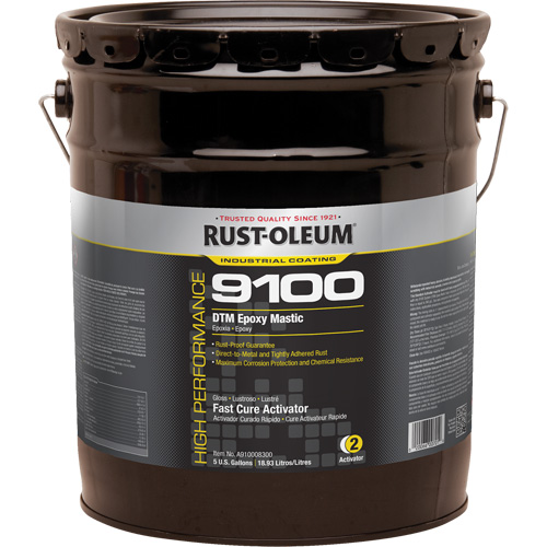 9100 System DTM Epoxy Mastic Fast Cure Activator, 5 gal., Pail Nuna Depot Inc.