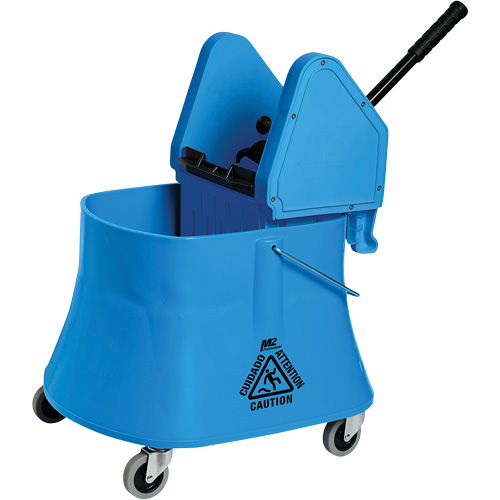 Champ Bucket & Wringer Combo, Down Press, 7.5 US Gal. (30 Quarts), Blue Nuna Depot Inc.