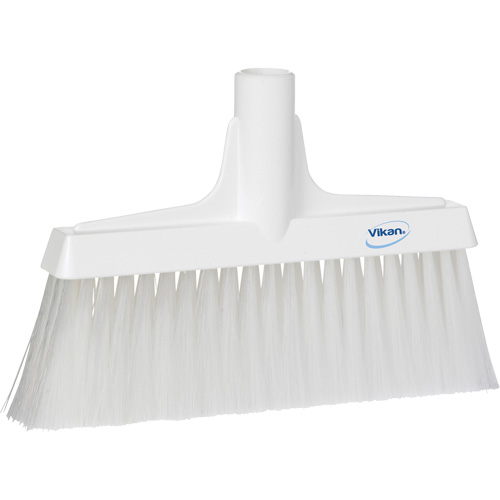 T&ecirc;te de balai droit, Crins Cors&eacute;/Fin, 10-1/4", Polyester, Blanc Nuna Depot Inc.