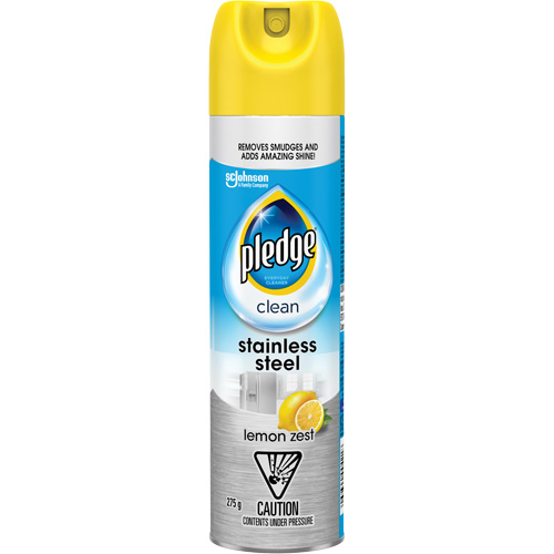 Pledge&reg; Stainless Steel Cleaner, 275 g, Aerosol Can Nuna Depot Inc.