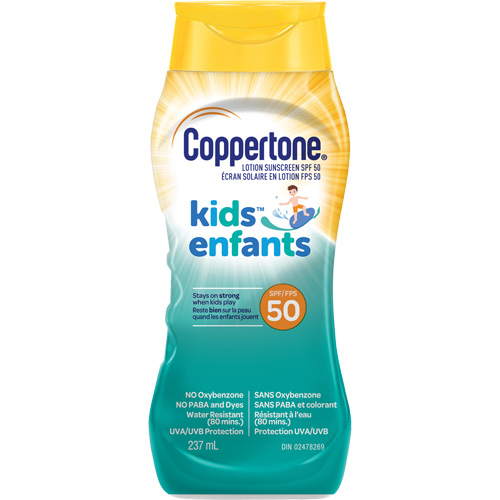 Kids Water Resistant Sunscreen, SPF 50, Lotion Nuna Depot Inc.