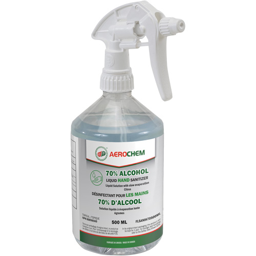 Nettoyant liquide pour surface Aerochem, 500 ml, Bouteille &agrave; g&acirc;chette Nuna Depot Inc.