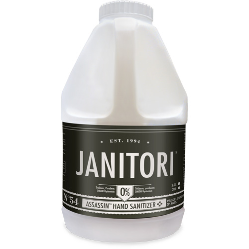 D&eacute;sinfectant pour les mains 54 Assassin, 4000 ml, Cruche, 70 % alcool Nuna Depot Inc.