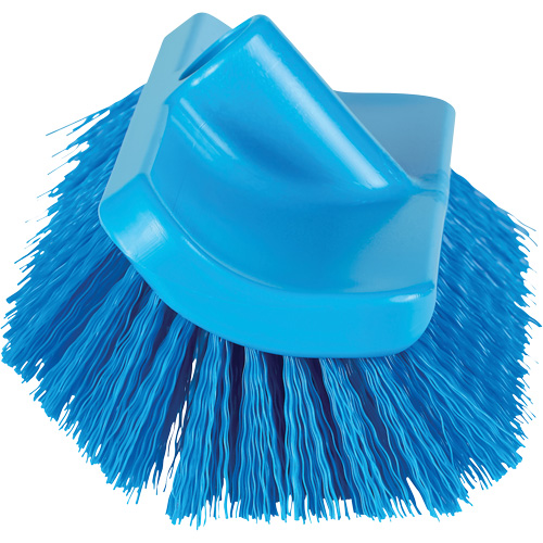 Brosse &agrave; angle double ColorCore pour surfaces hautes et basses, Soies Ferme, Longueur de 10", Bleu Nuna Depot Inc.