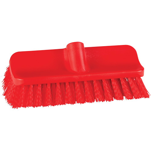 Brosse &agrave; angle double ColorCore pour surfaces hautes et basses, Soies Ferme, Longueur de 10", Rouge Nuna Depot Inc.
