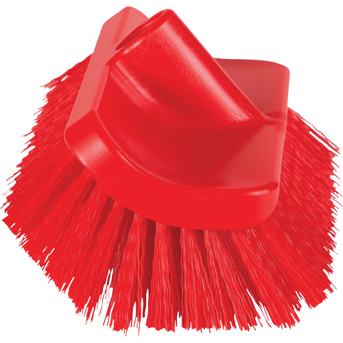 Brosse &agrave; angle double ColorCore pour surfaces hautes et basses, Soies Ferme, Longueur de 10", Rouge Nuna Depot Inc.