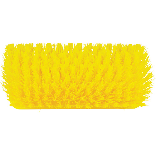 Brosse &agrave; angle double ColorCore pour surfaces hautes et basses, Soies Ferme, Longueur de 10", Jaune Nuna Depot Inc.