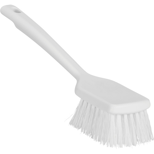 ColorCore Short Handle Brush, Stiff Bristles, 12" Long, White Nuna Depot Inc.