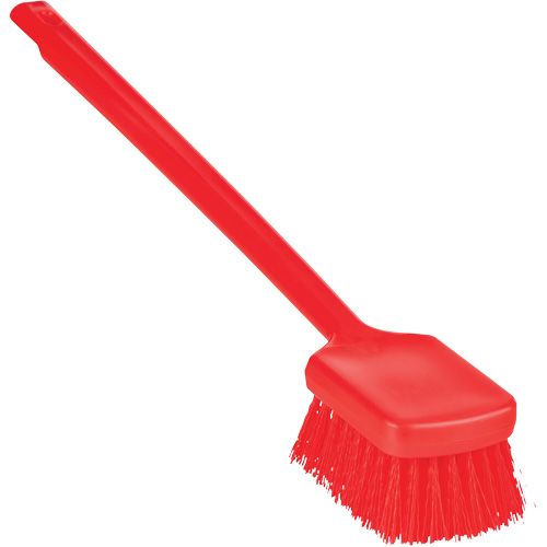 Brosse &agrave; manche long ColorCore, Soies Ferme, Longueur de 20", Rouge Nuna Depot Inc.