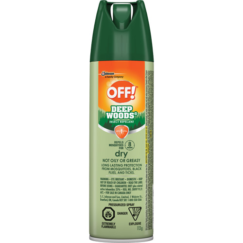 Insectifuge Off! R&eacute;gions sauvages, DEET &agrave; 25 %, A&eacute;rosol, 113 g Nuna Depot Inc.