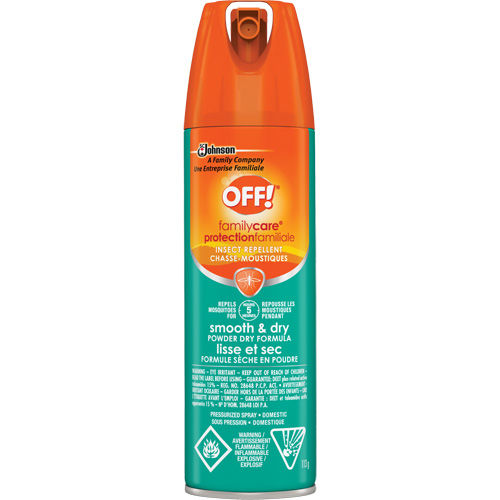 Insectifuge Off! Protection familiale lisse et sec, DEET &agrave; 15 %, A&eacute;rosol, 113 g Nuna Depot Inc.