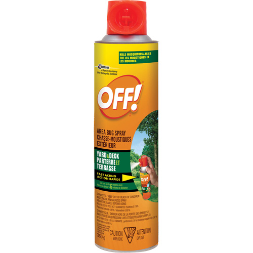 Insectifuge ext&eacute;rieur Off!, Sans DEET, A&eacute;rosol, 350 g Nuna Depot Inc.