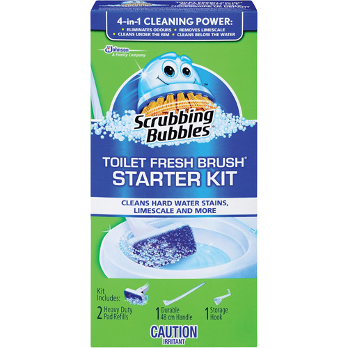 Scrubbing Bubbles&reg; Fresh Brush&reg; Toilet Brush Starter Kit, Refill Nuna Depot Inc.