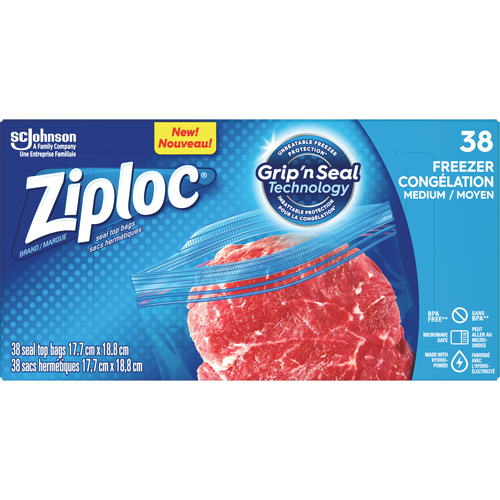 Sacs de cong&eacute;lation Ziploc Nuna Depot Inc.