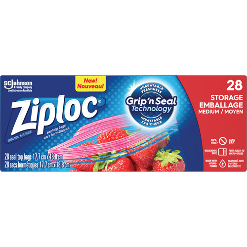 Ziploc&reg; Storage Bags Nuna Depot Inc.