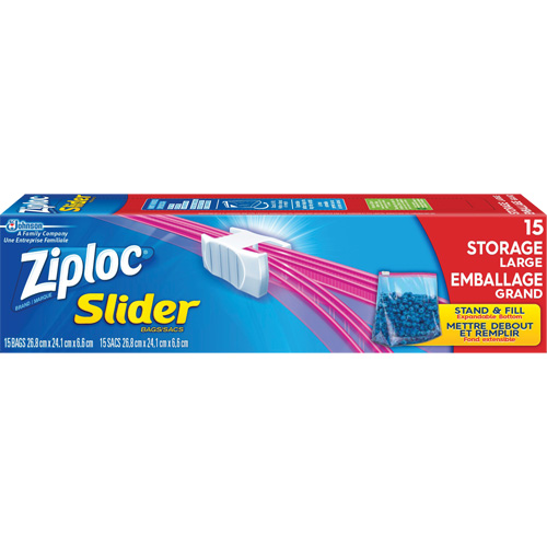 Ziploc&reg; Slider Freezer Bags Nuna Depot Inc.