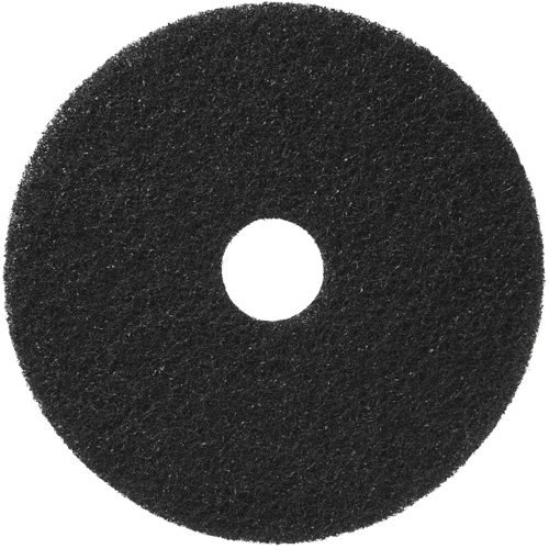 Floor Pads, 12", Stripping, Black Nuna Depot Inc.