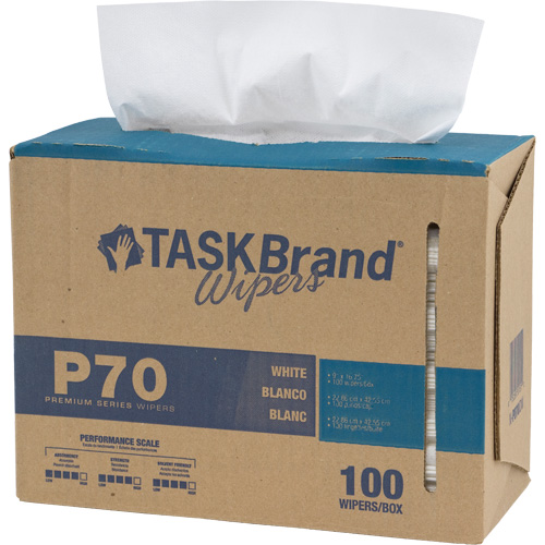 Chiffons de premi&egrave;re qualit&eacute; P70 TaskBrand, Robuste, 16-3/4" lo x 8-1/4" la Nuna Depot Inc.