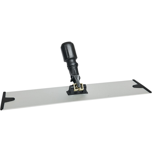 Support de vadrouille &agrave; &eacute;pousseter en microfibres &agrave; boucles et crochets, 18", Aluminium Nuna Depot Inc.