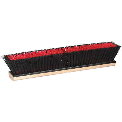 Combination Push Broom, 24", Coarse/Medium, PVC Bristles Nuna Depot Inc.