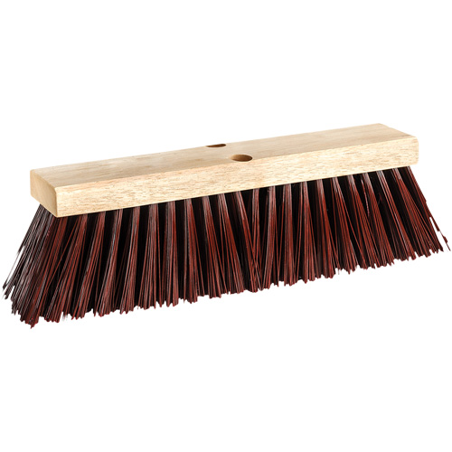 Balai-brosse de rue et d'&eacute;curie, 16", Extra-ferme, Soies Polypropyl&egrave;ne Nuna Depot Inc.