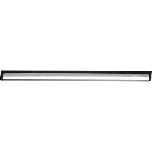 Window Squeegee Channel and Rubber, 12", Rubber, Stainless Steel Frame Nuna Depot Inc.
