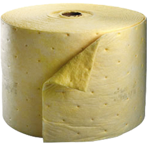 Chemical Sorbent Roll, Heavyweight, 150' L x 15.25" W, 35.9 gal Absorbancy Nuna Depot Inc.