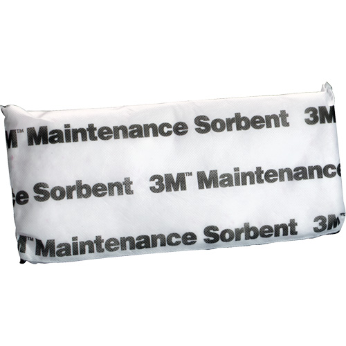 Maintenance Sorbent Pillow, Oil Only, 15" L x 7" W, 12.6 gal Absorbency/Pkg. Nuna Depot Inc.