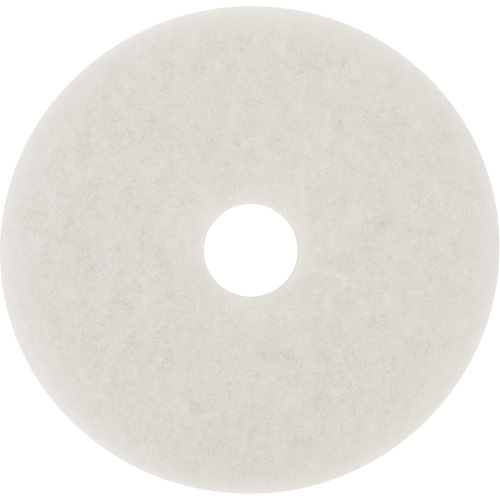 Floor Pad, 10", Buffing/Cleaning/Polish, White Nuna Depot Inc.