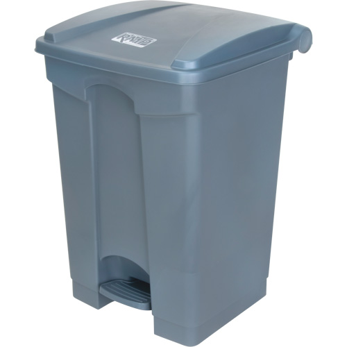 Step-On Garbage Can, Plastic, 12 US gal. Capacity Nuna Depot Inc.