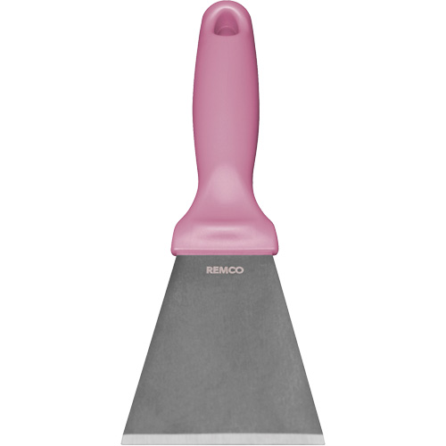 Large Stainless Steel Scraper, Pink, 3" W x 9" L Nuna Depot Inc.