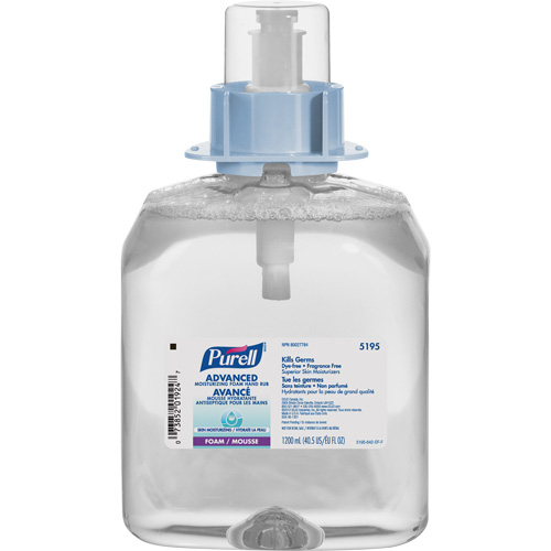 D&eacute;sinfectant pour les mains FMX-12 avanc&eacute;e et certifi&eacute;e &eacute;cologique, 1,2 L, Cartouche de recharge, 70 % alcool Nuna Depot Inc.