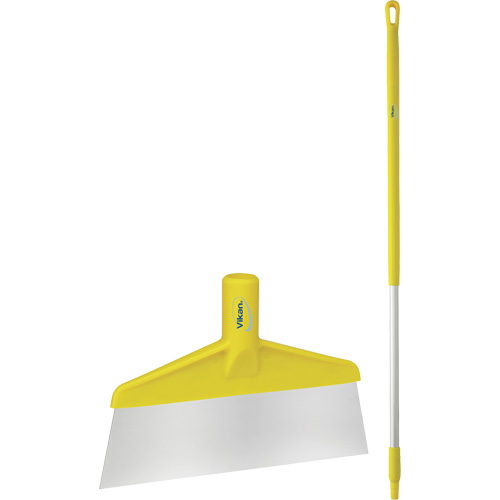 Grattoir &agrave; plancher avec manche, Jaune, 9-3/5" la x 55-9/10" lo Nuna Depot Inc.