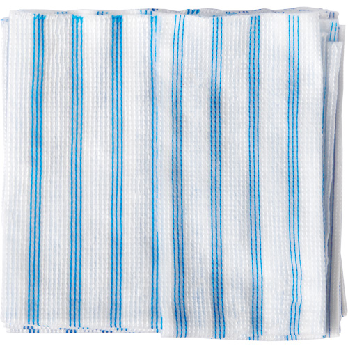 Chiffons jetables, Microfibre, Bleu/Blanc Nuna Depot Inc.
