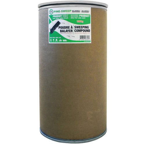 Compos&eacute; de balayage Pine Sweep Dust Buster, Baril, 220,46 lb (100 kg) Nuna Depot Inc.