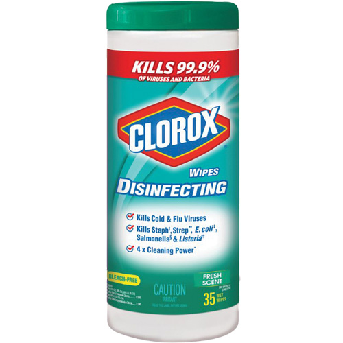 Lingettes d&eacute;sinfectantes, 35 lingettes Nuna Depot Inc.