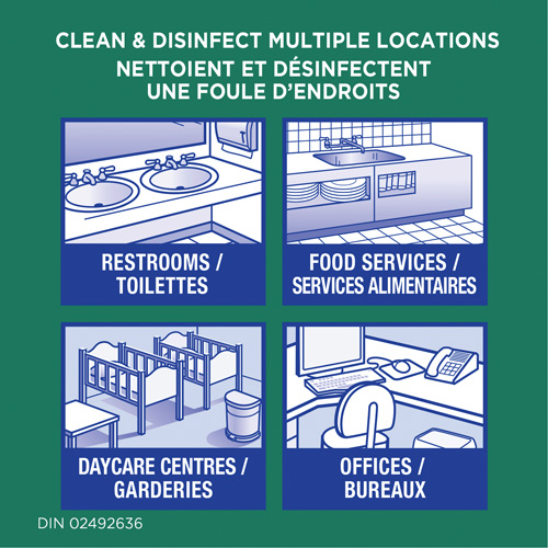 Lingettes d&eacute;sinfectantes, 75 lingettes Nuna Depot Inc.