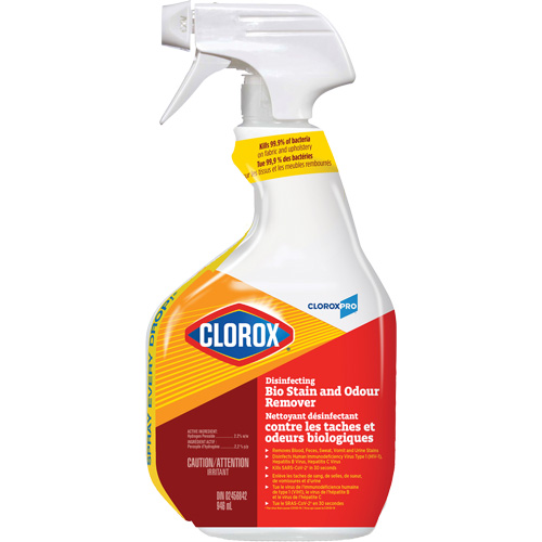 Nettoyant d&eacute;sinfectant contre les taches et odeurs biologiques, 946 ml, Bouteille &agrave; g&acirc;chette Nuna Depot Inc.