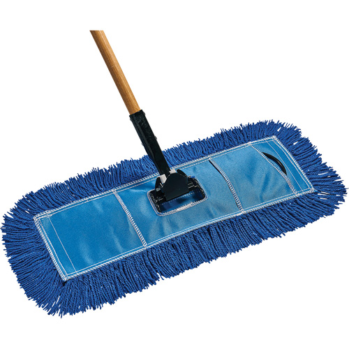 Economy Dust Mop, Slip On Style, Yarn, 48" L x 5" W Nuna Depot Inc.