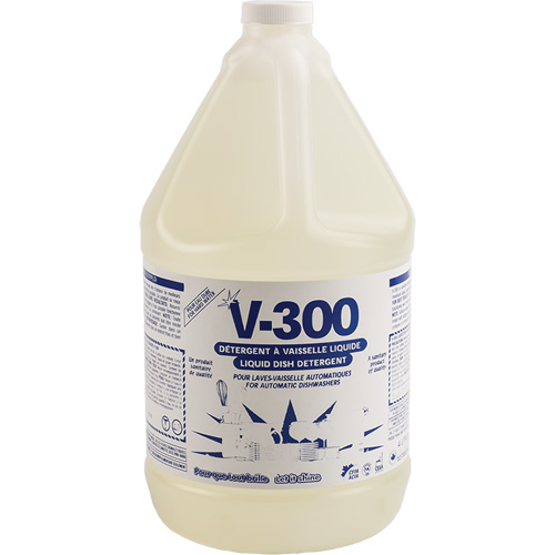 D&eacute;tergent &agrave; vaisselle pour eau dure, pour lave-vaisselle automatique, Liquide, 4 L Nuna Depot Inc.